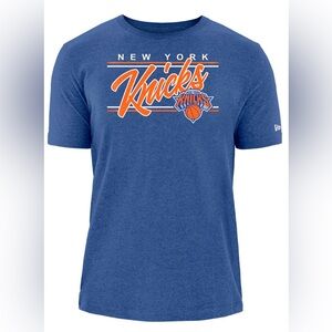 New Era Knicks Script T-Shirt